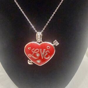 ♥️🆕Brighton Red Arrow Heart Necklace